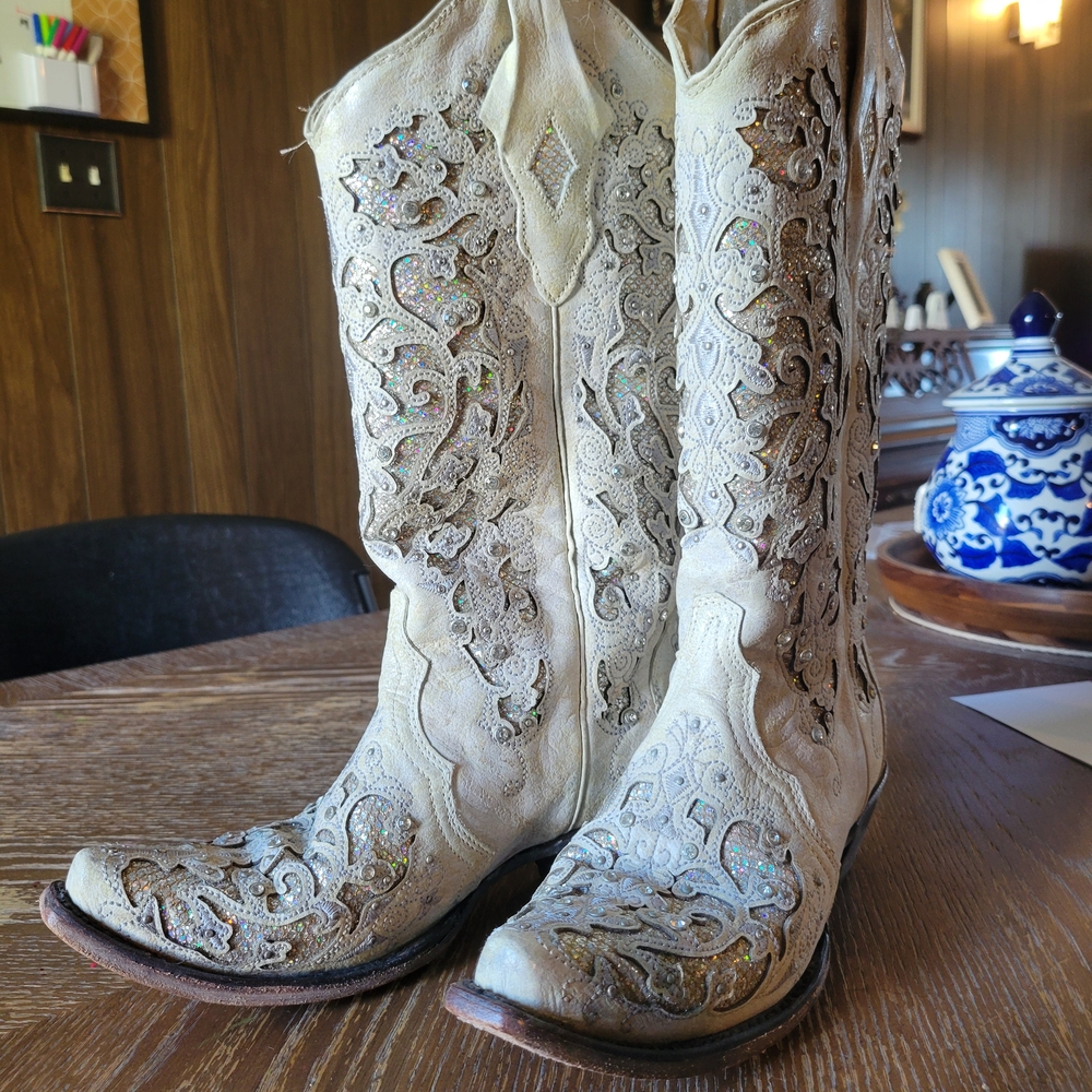 Sequin & Sparkly  Western Boots